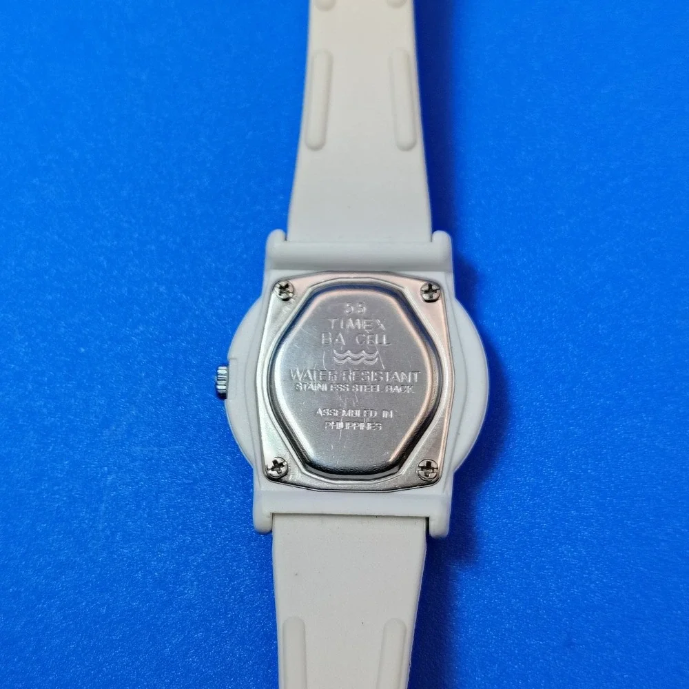 Vintage 1989 Timex Water Colors Sail Boat Dial 24mm Women's Quartz Watch Restore